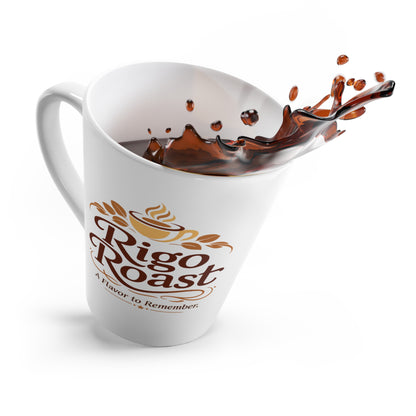 Rigo Roast Latte Mug – 'A Flavor to Remember' Coffee Cup