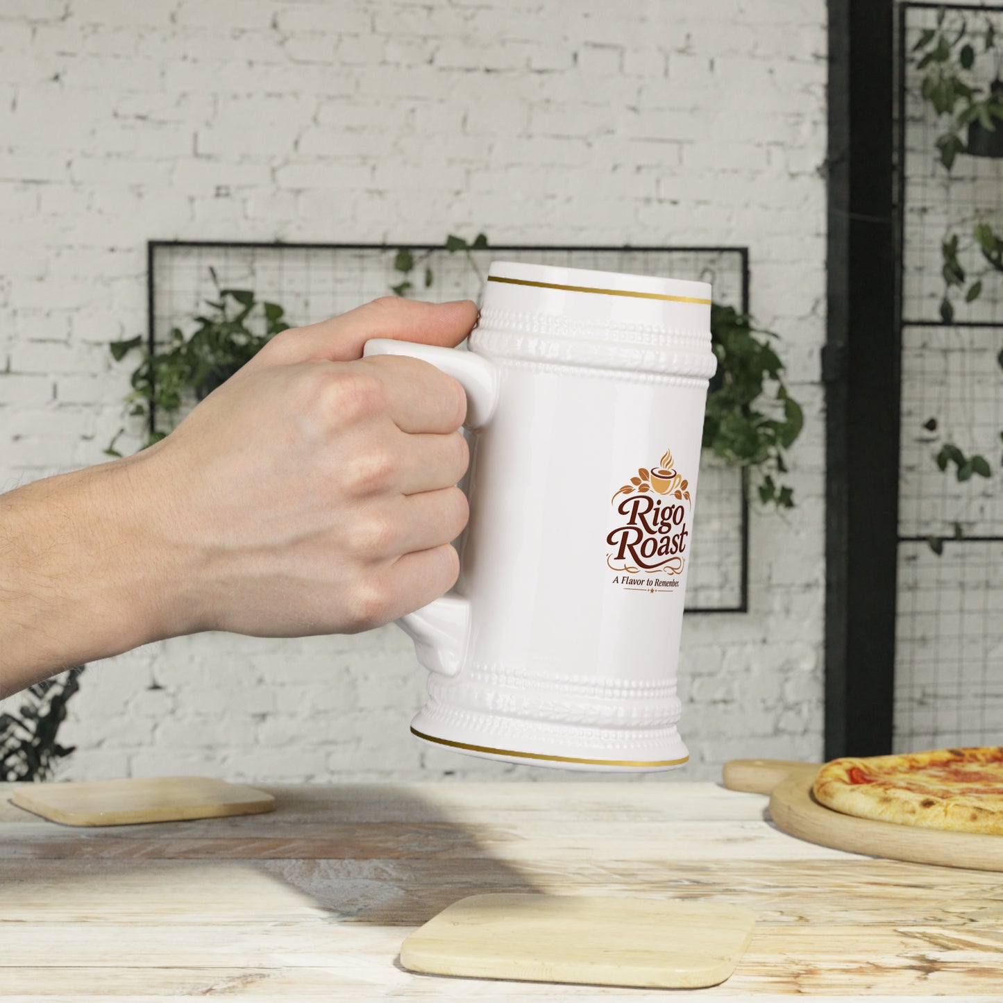 Ceramic Rigo Stein Mug — Rigo Roast