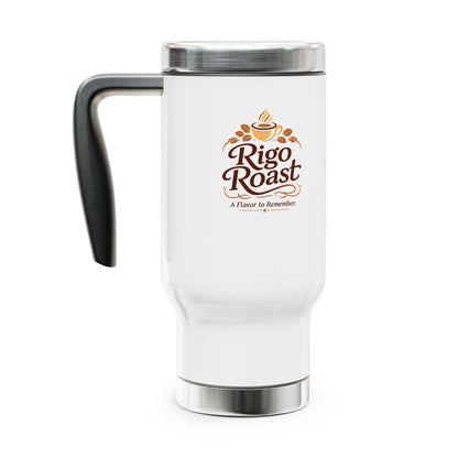 Coffee Travel Mug - Rigo Roast Logo 14oz Stainless