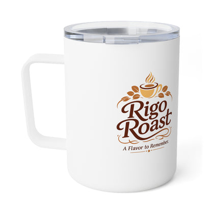 Rigo Roast Travel Tumbler, 10oz Double-Wall Stainless